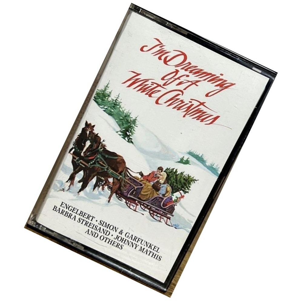 Vtg CBS I'm Dreaming Of A White Christmas‎ Music Carols 1980 Audio Cassette Tape